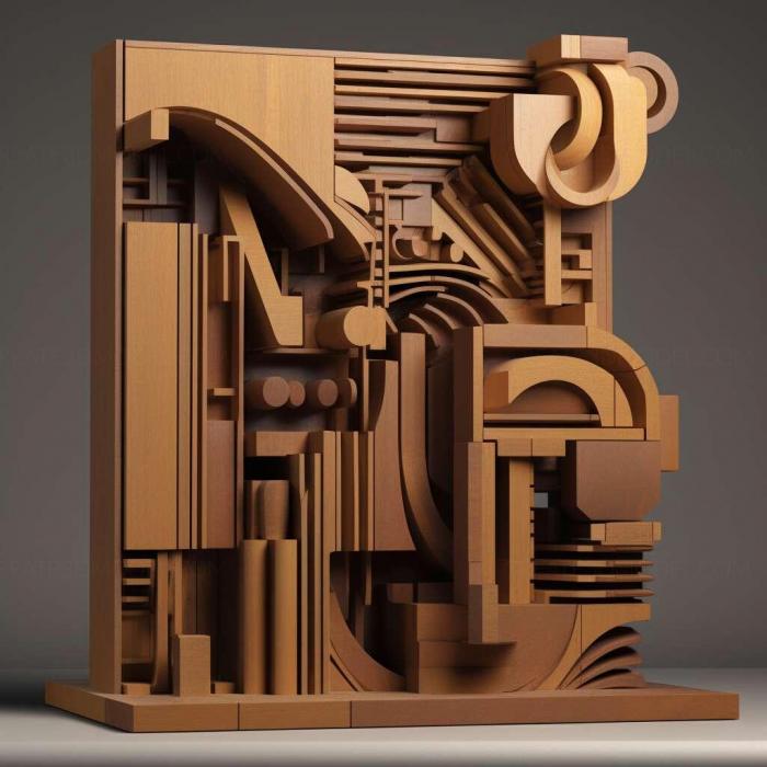 نموذج ثلاثي الأبعاد لآلة CNC 3D Art 